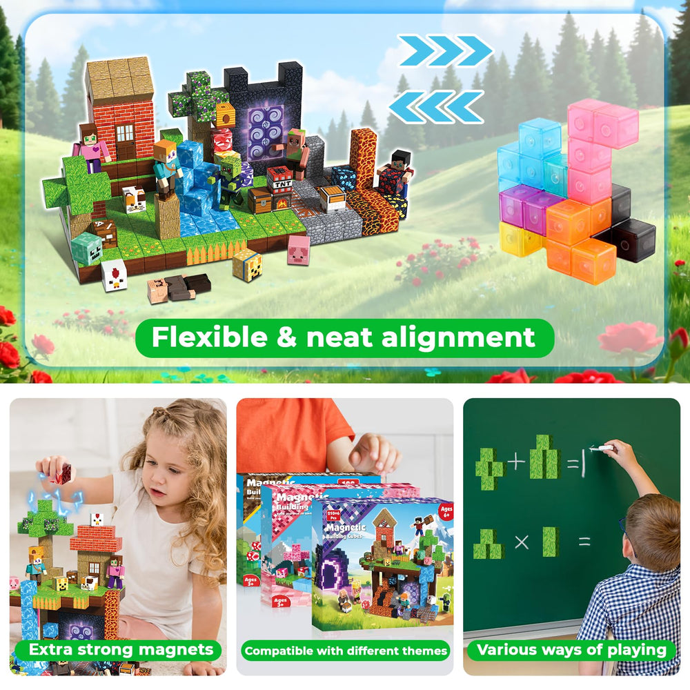 Magneverse family-building time enhances collaborative play and communication