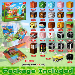 Magneverse Forest Blocks idea booklet sparks forest-themed storytelling.