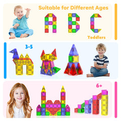 Magneverse mini tiles are great for classroom activities or group play on the go.