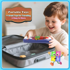 Portable travel set fits in bags for quick setup anywhere