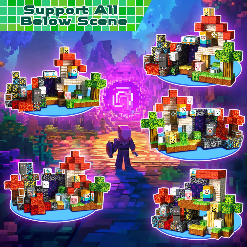 Magneverse safe, smooth-edged cubes support long-lasting, worry-free play