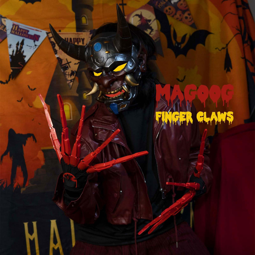 Magoog assembly guide simplifies placing fingers on the frame.