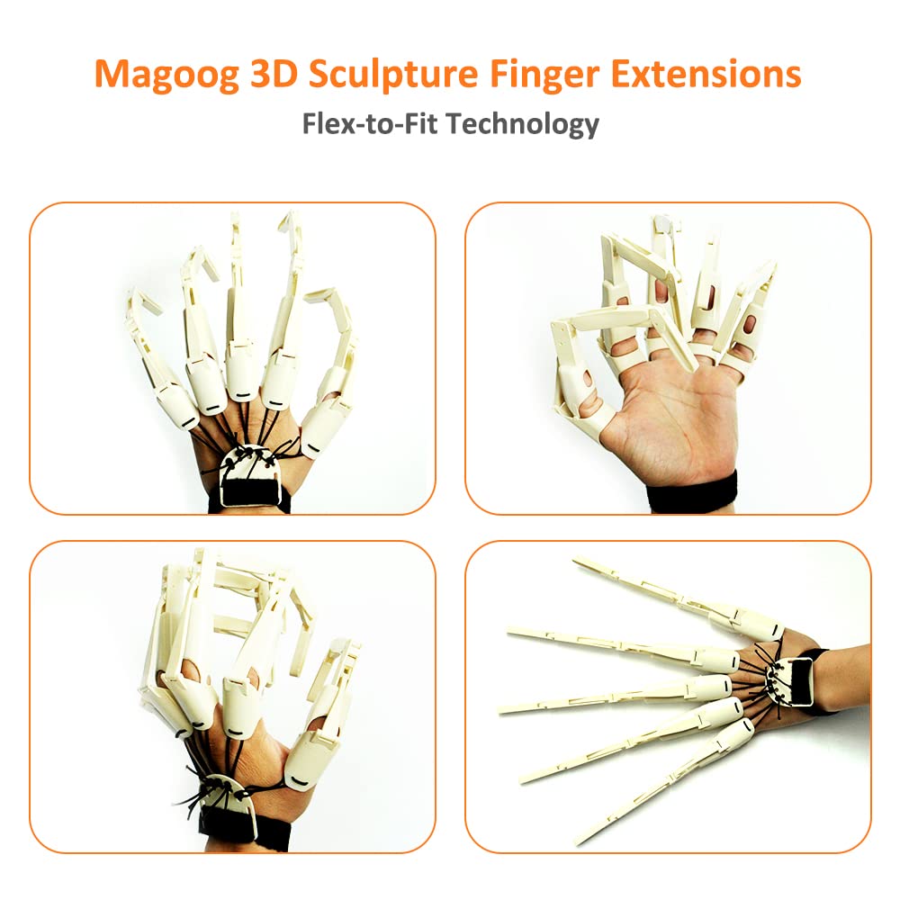 Magoog costume gesture cosplay shows dramatic hand movements and details