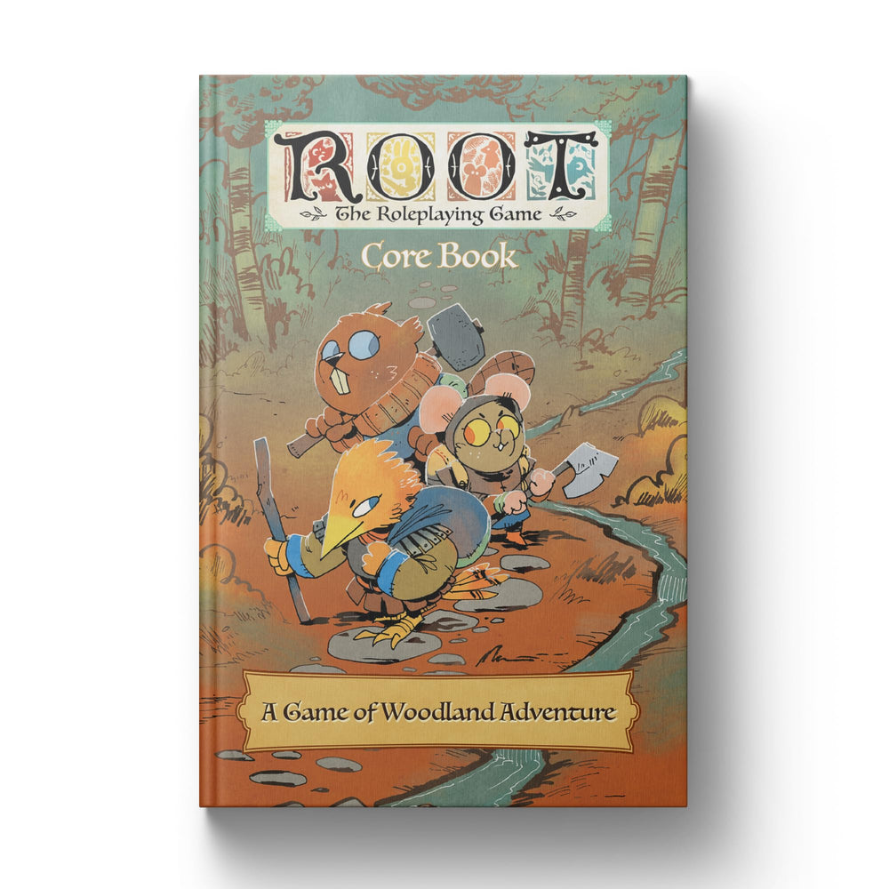 Magpie Games Root playbooks collection showcasing nine unique vagabond options.