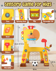 MAGTHIC 4-in-1 playset with inflatable balls supports safe indoor play.