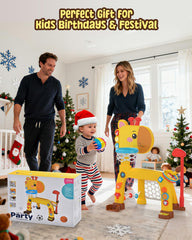 MAGTHIC sturdy ABS construction provides durable, stable setup for ages 1-3.