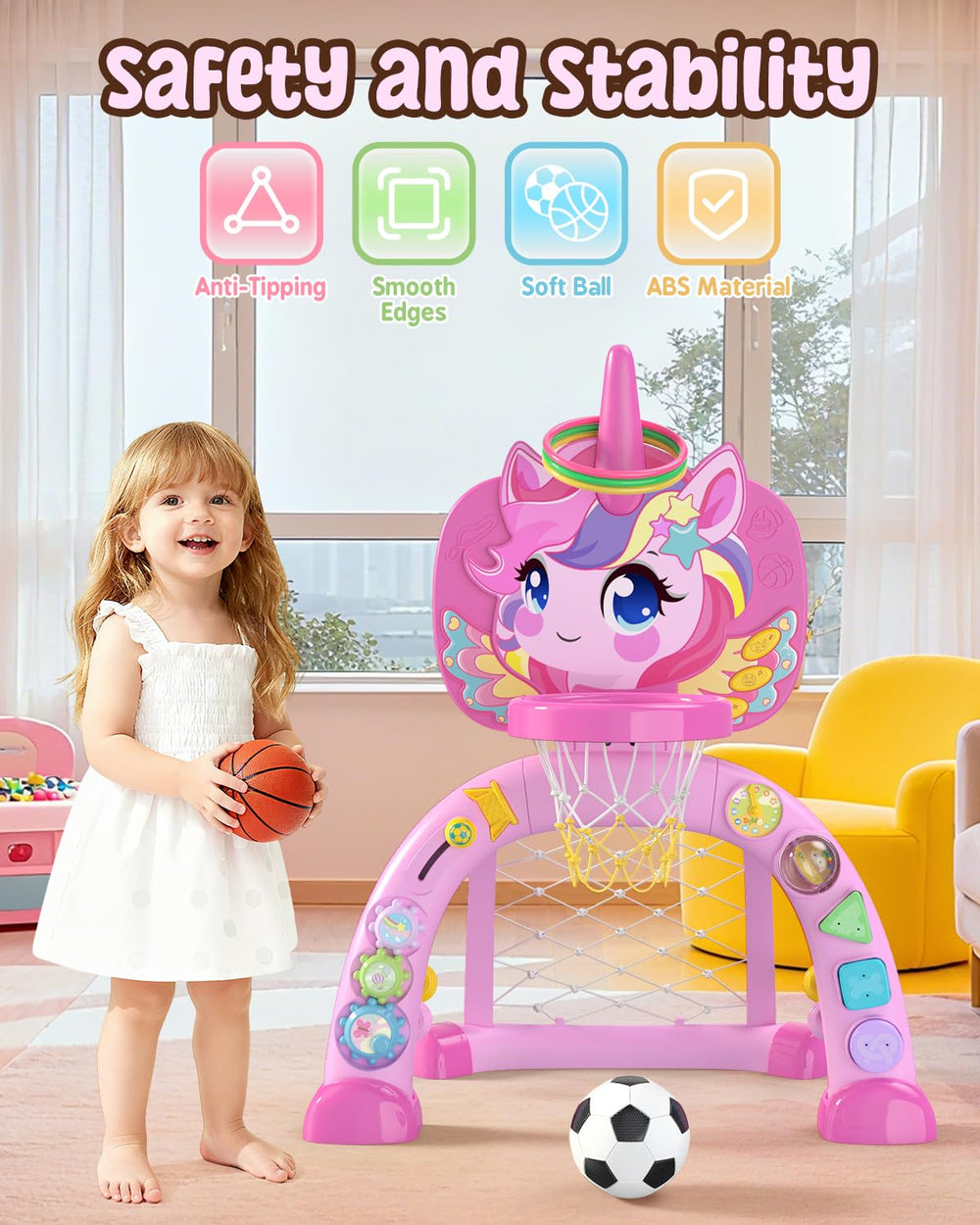 MAGTHIC Unicorn 3-in-1 setup makes an ideal first gift for girls.