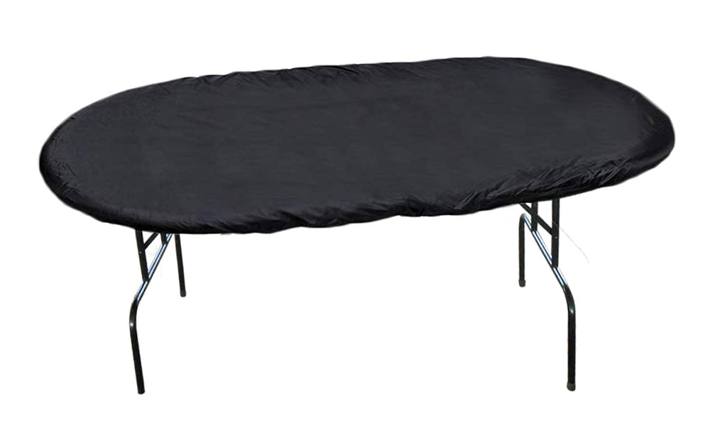 MaWGcowerd dust cover for poker table shows water-resistant edge to limit splashes