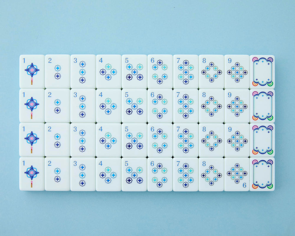 Celestial tiles are smaller and lighter for travel-friendly play.