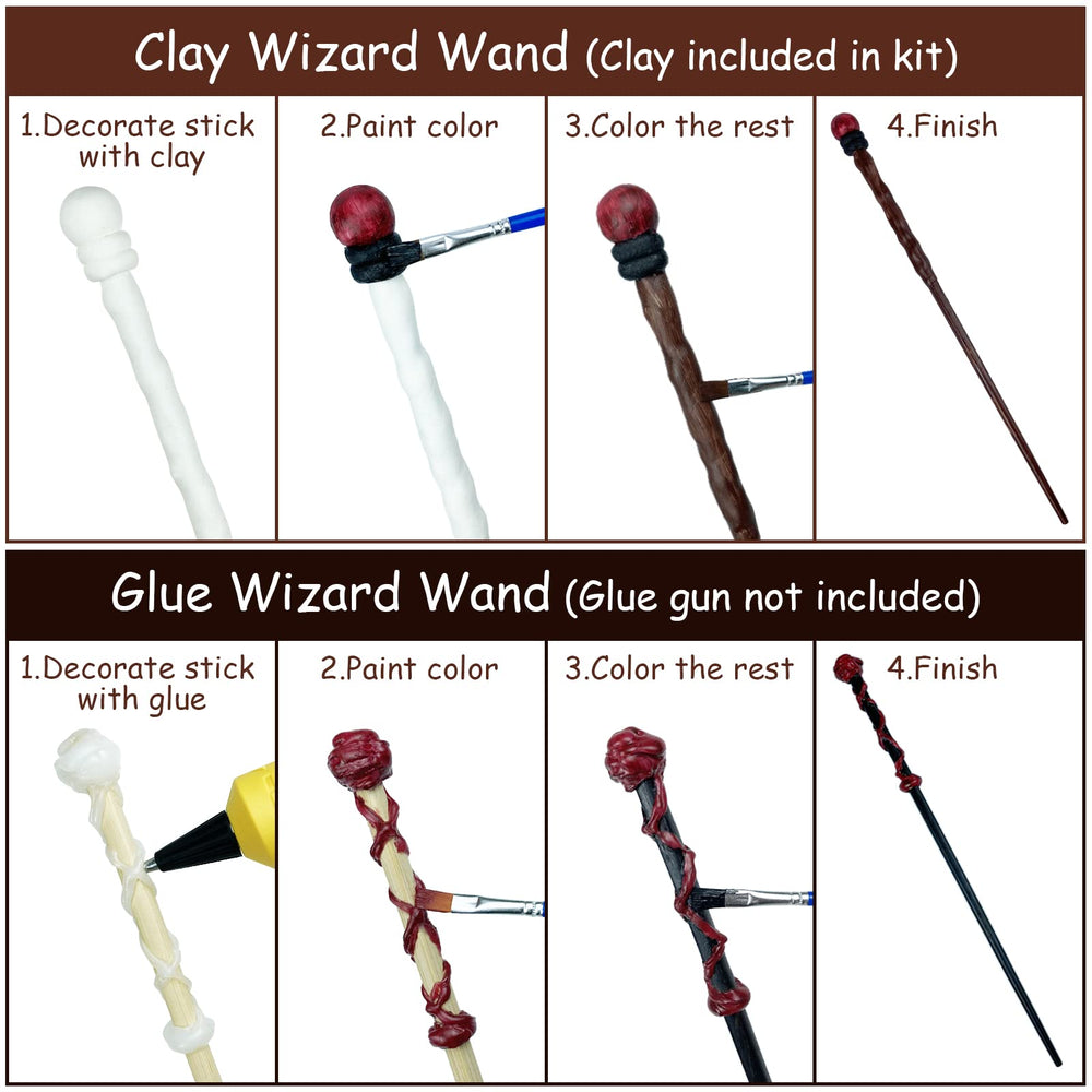 Maikoi color palettes and brushes ideal for precise wand crafting