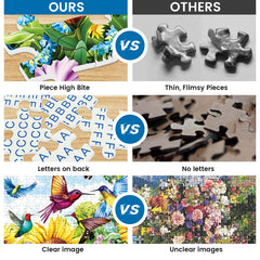 Maiqufa eco recycled cardboard puzzle supports sustainable puzzling with reduced dust