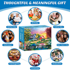 Maiqufa 500-piece puzzle includes an HD poster to guide your progress