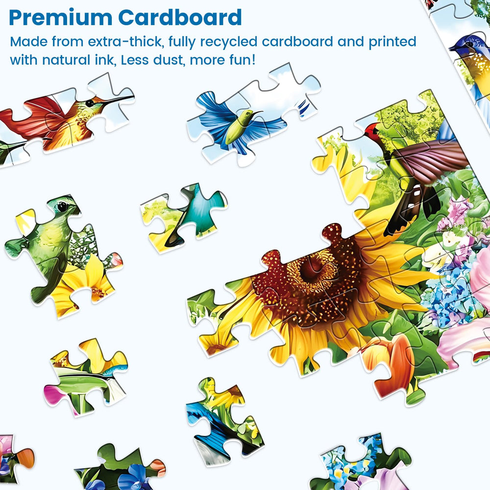 Maiqufa laser-cut puzzle pieces ensure precise fitting for a smooth build