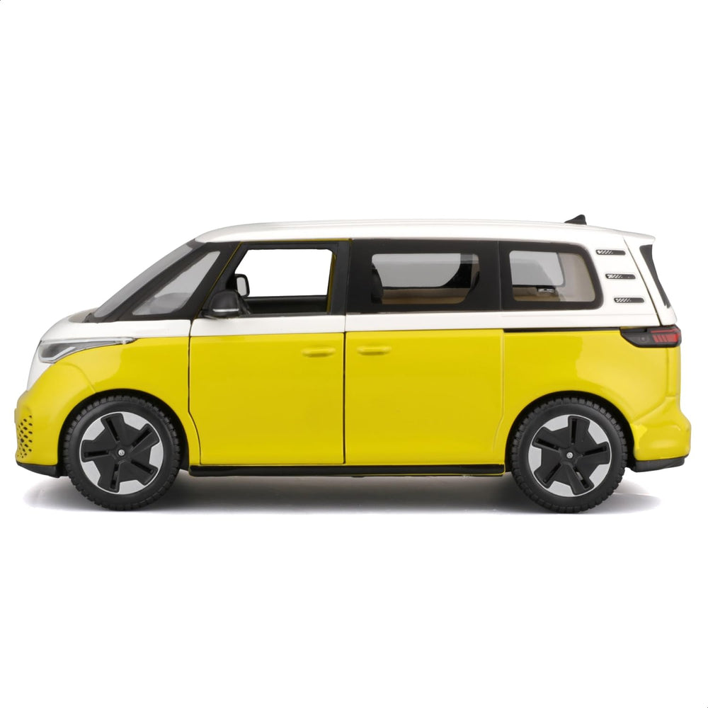Maisto 1:24 SE VW ID. Buzz rear view with authentic badging.