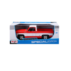 Maisto 1:18 Special Edition C10 Cheyenne Super four-wheel suspension for authentic stance