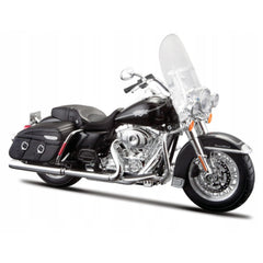 Maisto Harley-Davidson 1:12 Road King Classic overview, ideal for display on a shelf.