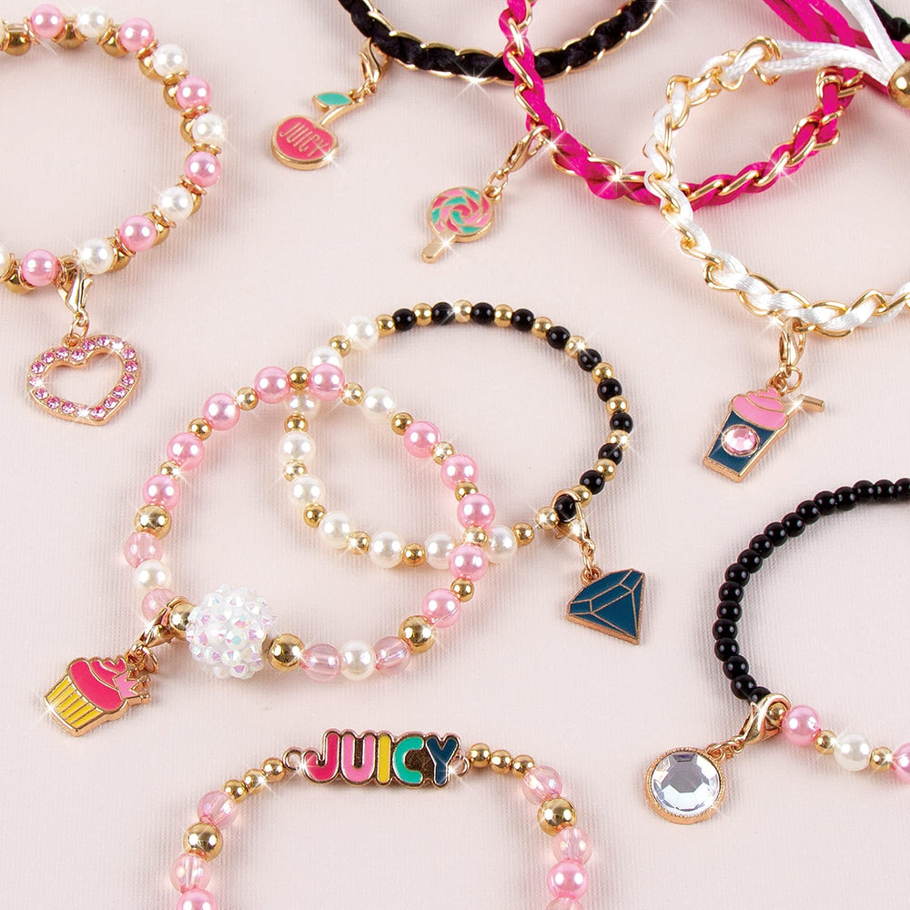 Juicy Couture jewellery box keeps bracelets organized and protected