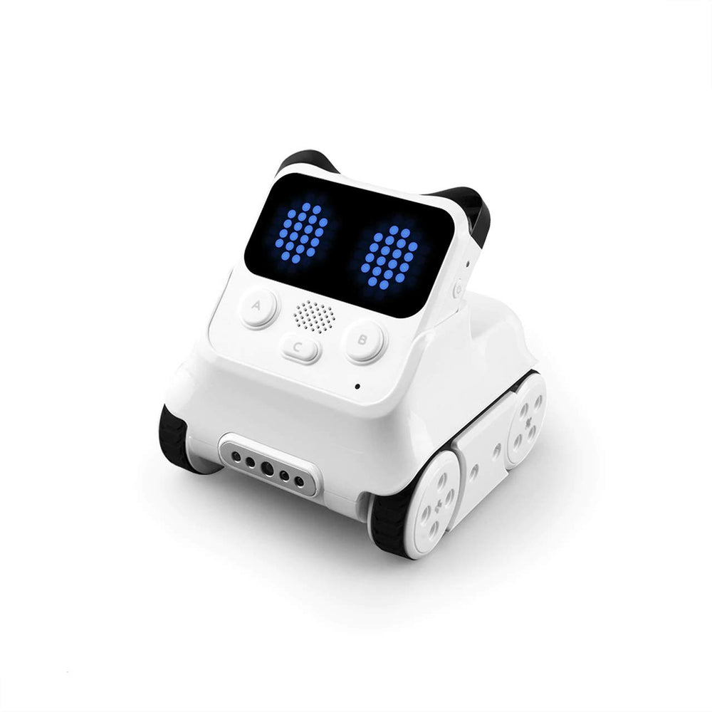 Codey Rocky robot ready for play and learning straight out of the box.