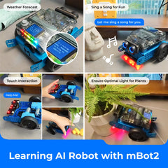 mBot2 drawing mode in action, turning sketches into motion and play
