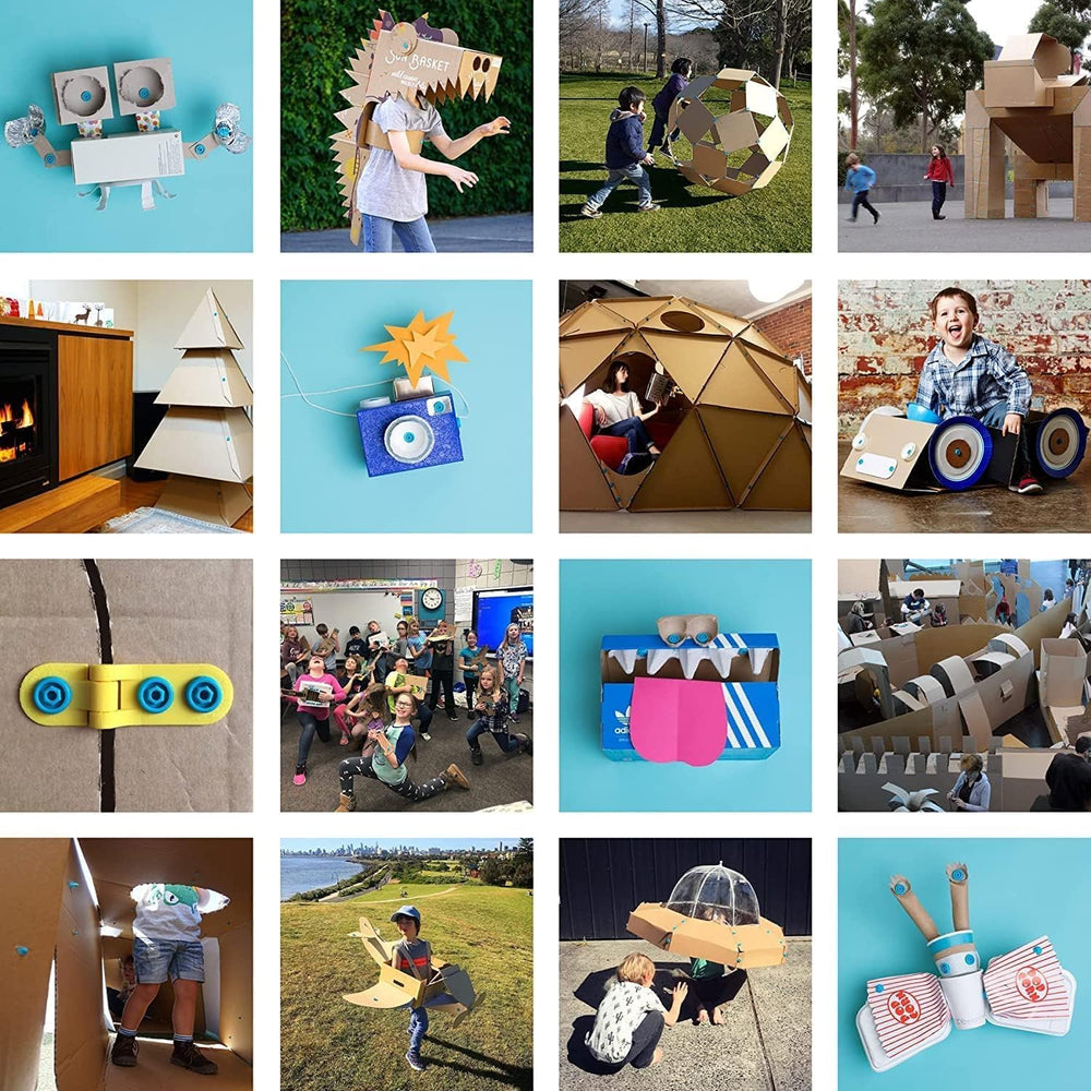 Makedo Create STEM/STEAM learning through open-ended cardboard engineering