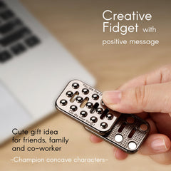 MAKWEN metal fidget slider gift-ready packaging makes a thoughtful cheer-up surprise.