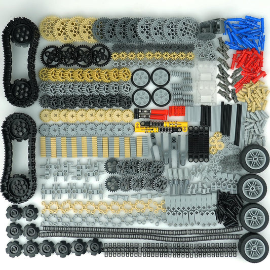 MALEKO technical gears and axles wheel set for versatile building projects