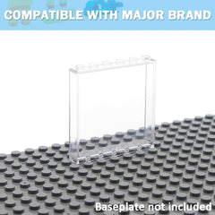 MALEKO transparent flat plates with smooth surfaces for versatile model pieces.