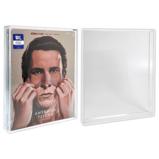 MALKO steelbook display case preserves vivid color with UV protection.