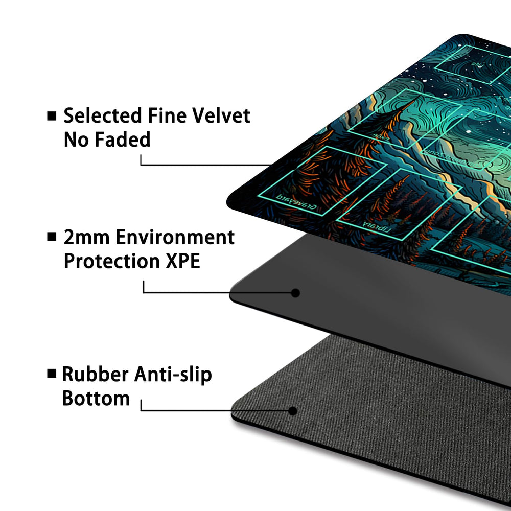 Malqiqi Playmat with storage bag for easy transport and packing.