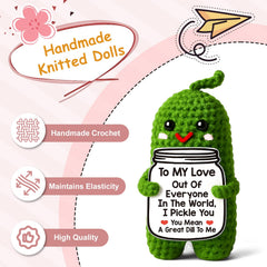 MAMAGIFTREE gift-ready-pickle-surprise, perfect desk or shelf decor