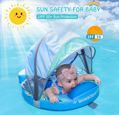 Mambobaby float removable tail helps prevent backward tipping.