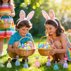 Decorative Manaror Easter eggs perfect for festive Easter table displays.