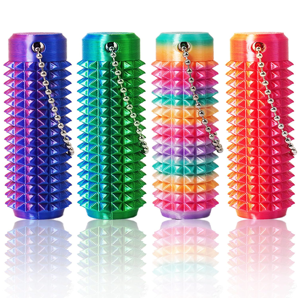 Manekulis mini ouchies fidget roller calms nerves during work.