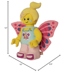 Manhattan Toy Butterfly Girl plush packaged as LEGO fan collectible