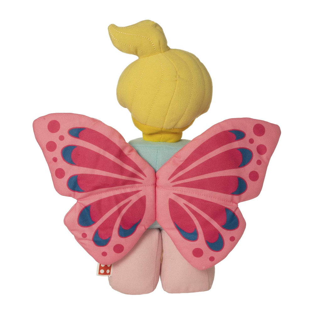 Manhattan Toy Butterfly Girl plush with flower accents inspires imagination