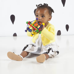 Manhattan Toy Skwish Classic 6 travel-friendly design fits diaper bags.