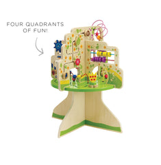 Manhattan Toy Tree Top Adventure bead runs develop fine motor skills.