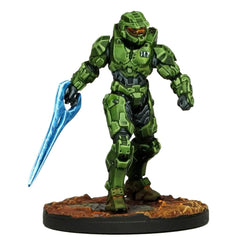 Mantic Master Chief figurine full body view suitable for shelf display and collection