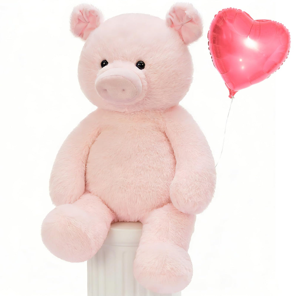 MaoGoLan 24-inch pig plush creates a soft, cozy centerpiece for playrooms.