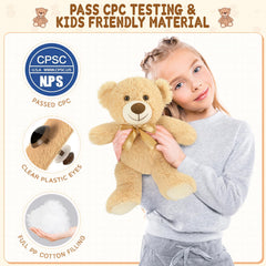 Maogolan Christmas gift teddy bears for cozy holiday moments.