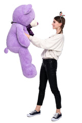 MaoGoLan giant purple teddy bear suitable for children's room