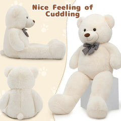 Gift-ready presentation featuring MaoGoLan giant teddy bear on display.