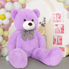 MaoGoLan giant-teddy-bear-47-inches in a hugging pose for cozy snuggles.
