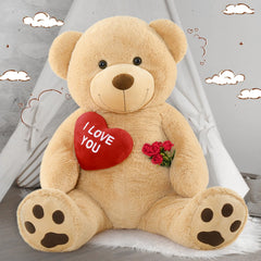 MaoGoLan giant teddy bear makes a perfect Valentine gift for loved ones.