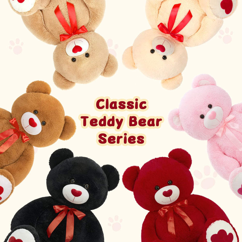 MaoGoLan teddy bear heart nose detail for a sweet expression