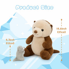 MaoGoLan Otter Baby Plush 2—soft texture enhances tactile play.
