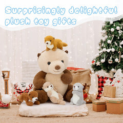 MaoGoLan Otter Plush Room Decor—adds a charming sea vibe to any space.
