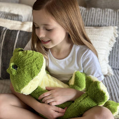 MaoGoLan soft belly frog plush ideal for teen room decor and cuddles.