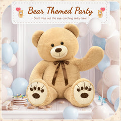 MaoGoLan teddy bear on a kid’s bed offers playful companionship.