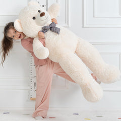 Soft and durable cover invites repeated hugs and cuddles.